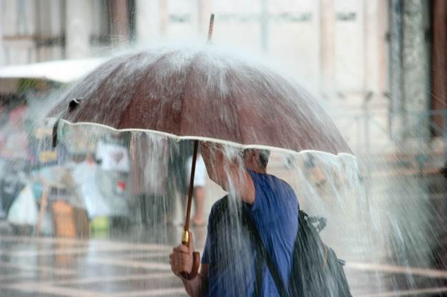 下雨图片